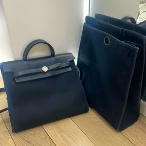 Hermes herbag backpack with replacement